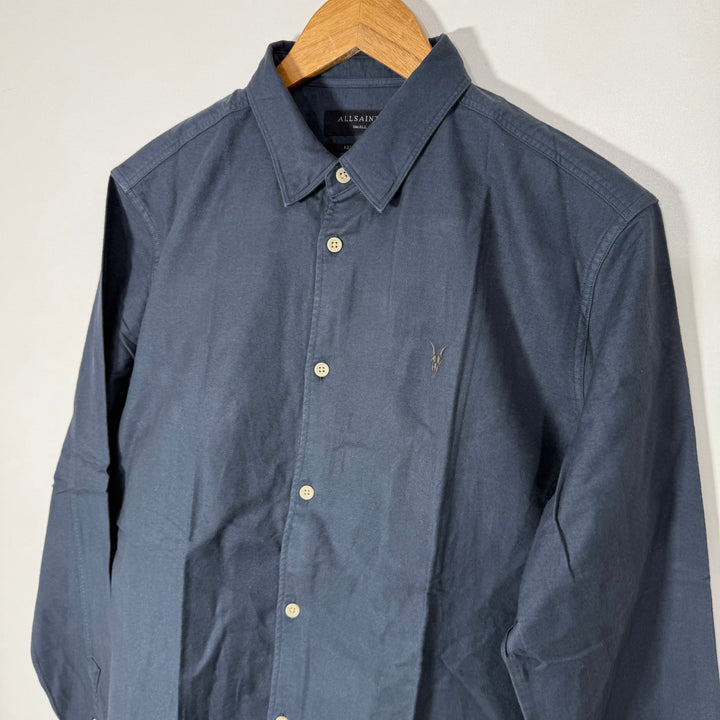 ALL SAINTS RELAXED FIT OXFORD COTTON SHIRT BRAND NEW