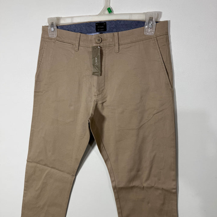 J CREW SLIM FIT COTTON CHINO PANT BRAND NEW WITH STRETCH