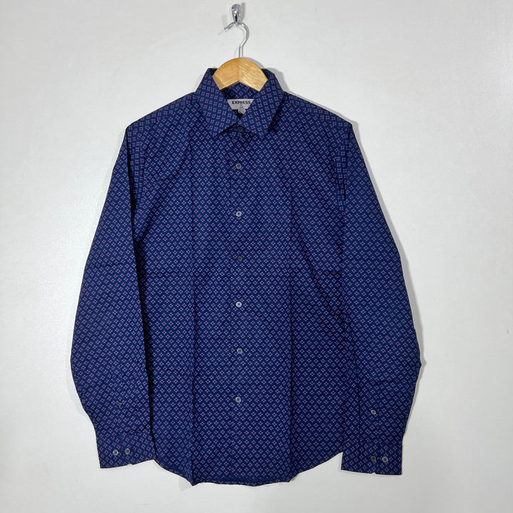 EXPRESS SLIM FIT CASUAL COTTON SHIRT