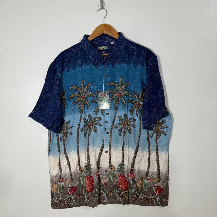 CAMPIA HALF SLEEVES HAWAI SHIRT
