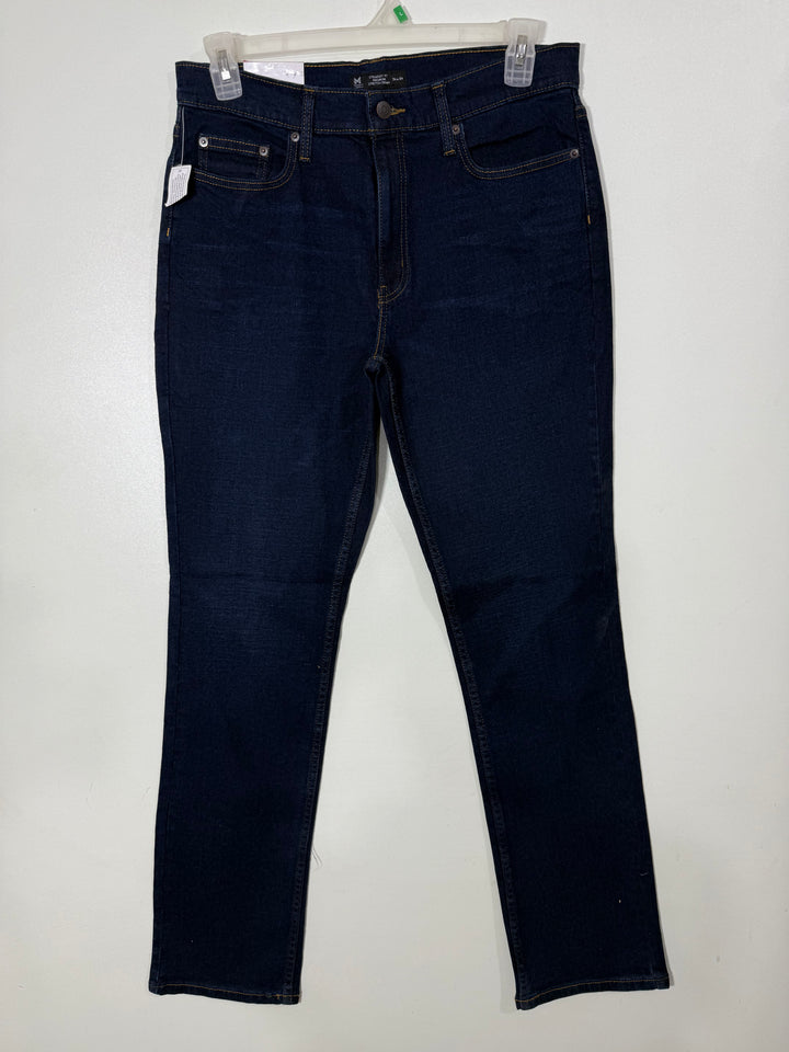 MEMBERS MARK STRAIGHT FIT DENIM PANT BRA NEW WITH STRETCH