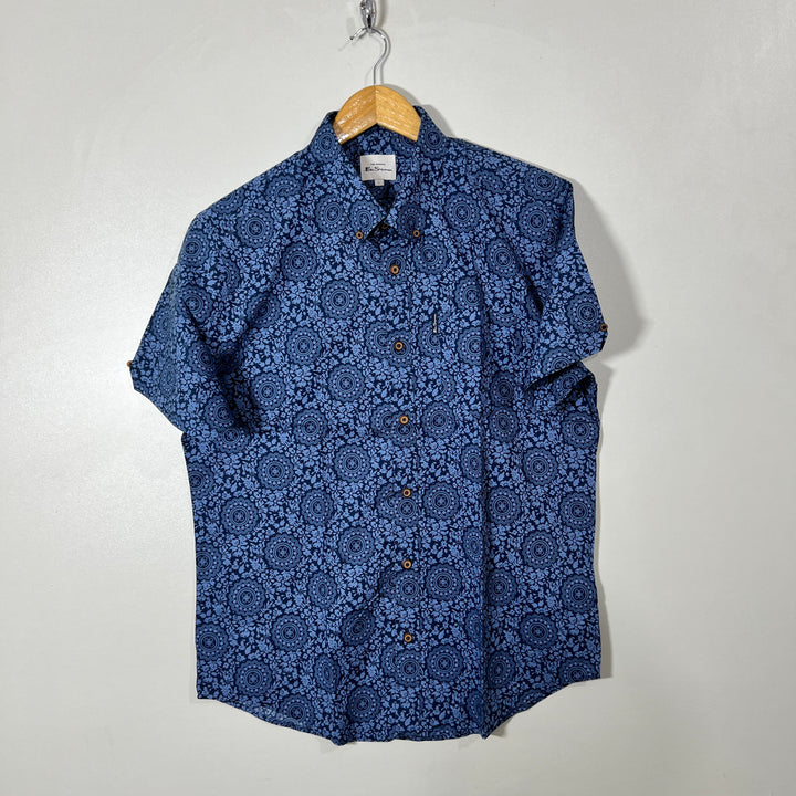 BEN SHERMAN BUTTON DOWN HALF SLEEVES SHIRT