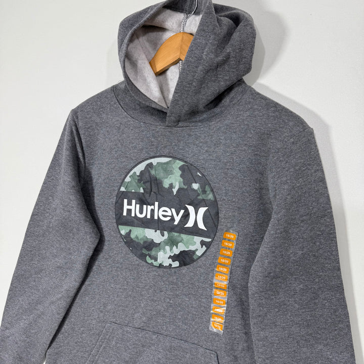 HURLEY SWEAT HOODIE INNER FLEECE BRAND NEW GREY COLOUR