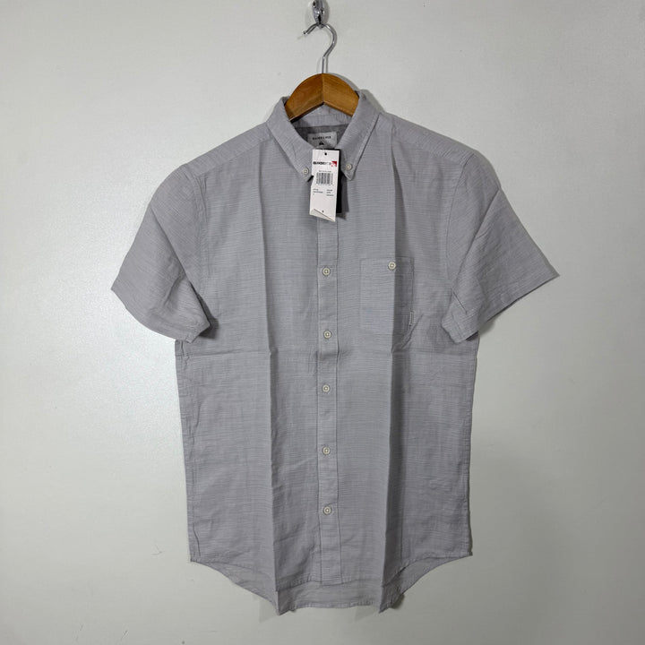 QUICK SILVER BUTTON DOWN HALF SLEEVES COTTON SHIRT BRAND NEW