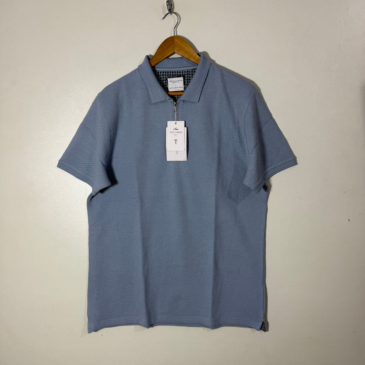 DENIM & FLOWER COTTON POLO TSHIRT BRAND NEW