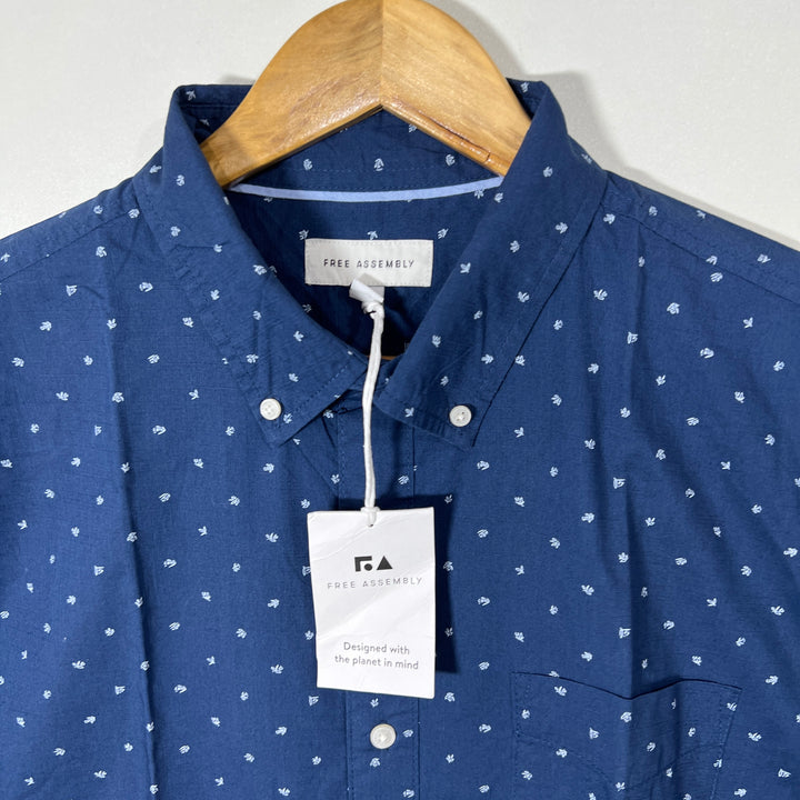 FREE ASSEMBLY HALF SLEEVES SHIRT BRAND NEW