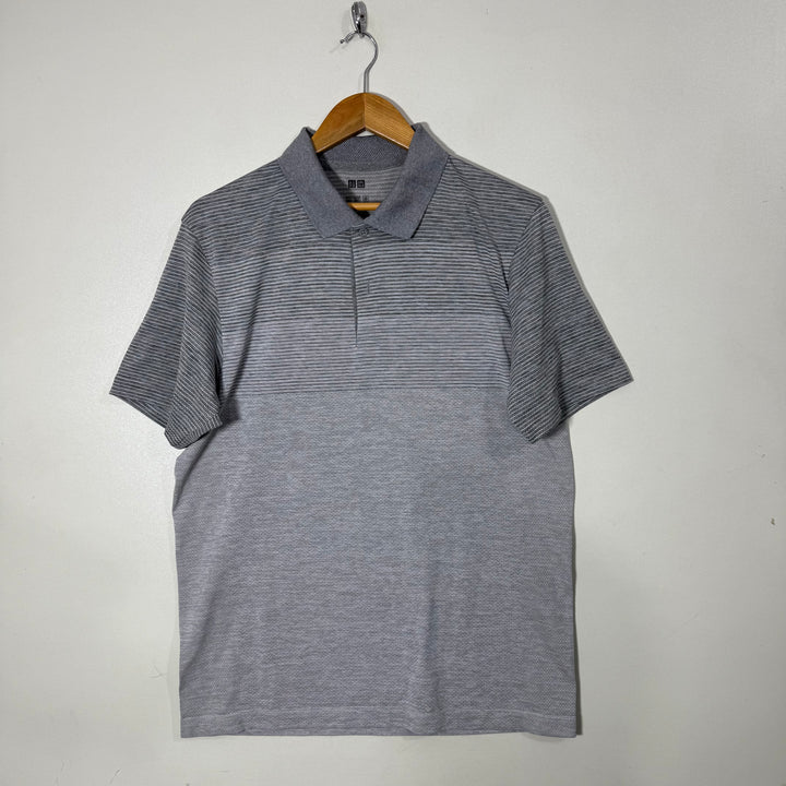 UNIQLO SPORT POLO TSHIRT GREY COLOUR