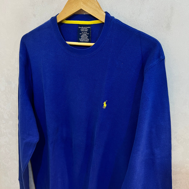 RALPH LAUREN POLO LONG SLEEVES COTTON TSHIRT