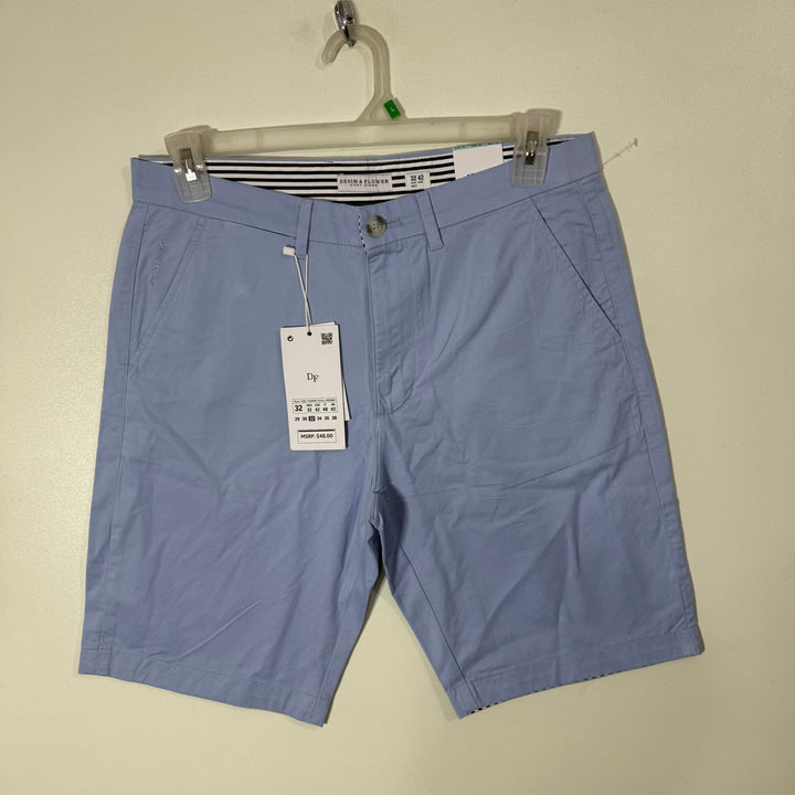 DENIM & FLOWER COTTON SHORT BRAND NEW WITH STRETCH