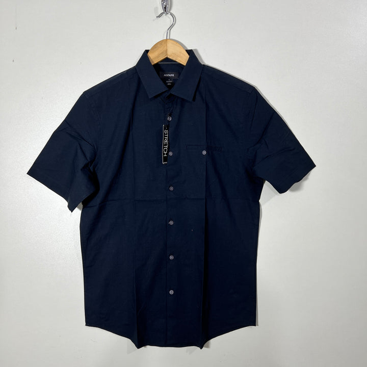 ALFANI HALF SLEEVES COTTON SHIRT BRAND NEW WITH STRETCH