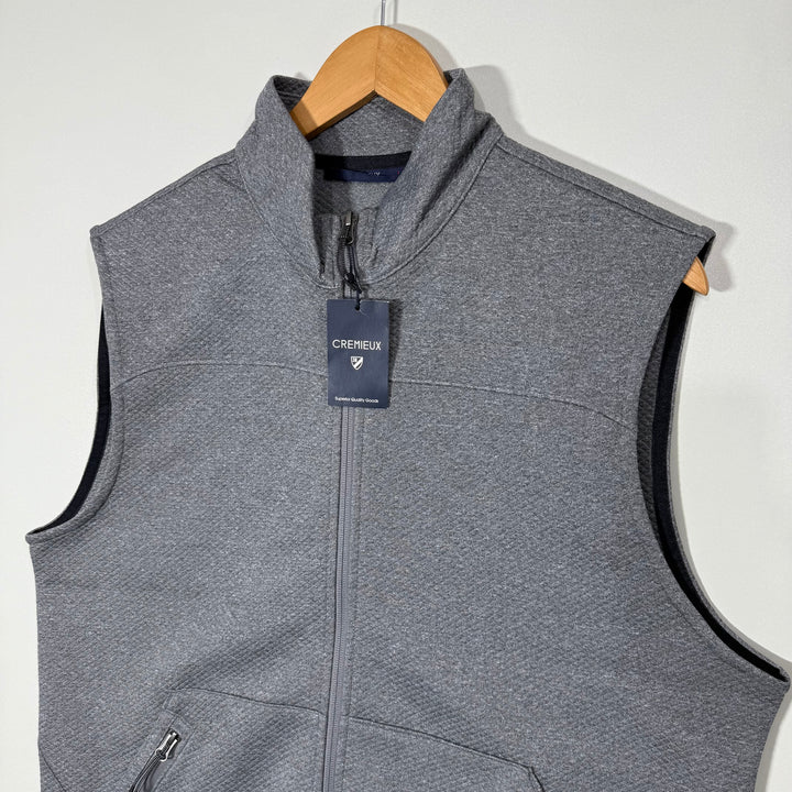 CREMIEUX SLEEVES LESS FLEECE JACKET BRAND NEW