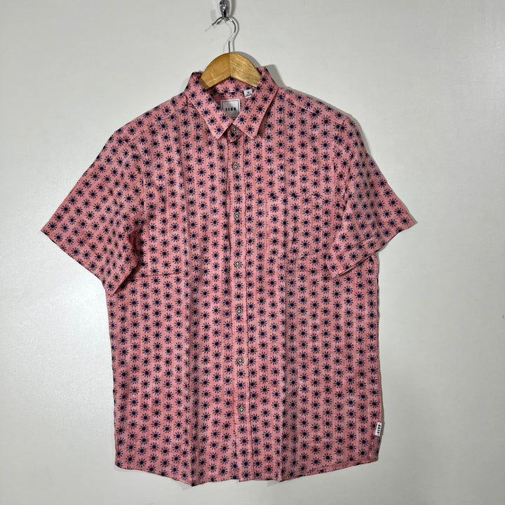 ROWN COTTON HALF SLEEVES SHIRT