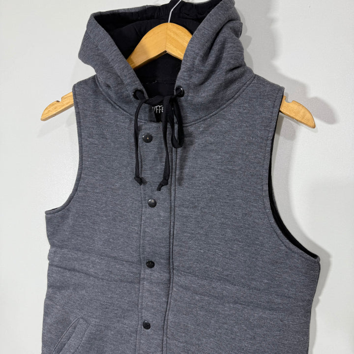 FACTORIE SLEEVES PUFFER FLEECE JACKET WITH HOOD