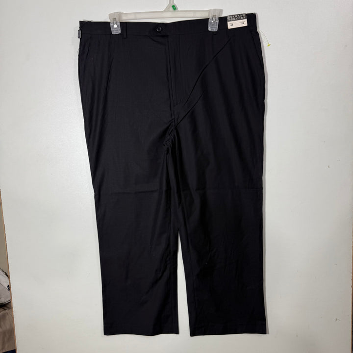 BERGAMO NEW YORK STRAIGHT FIT DRESS PANT BRAND NEW BLACK COLOUR