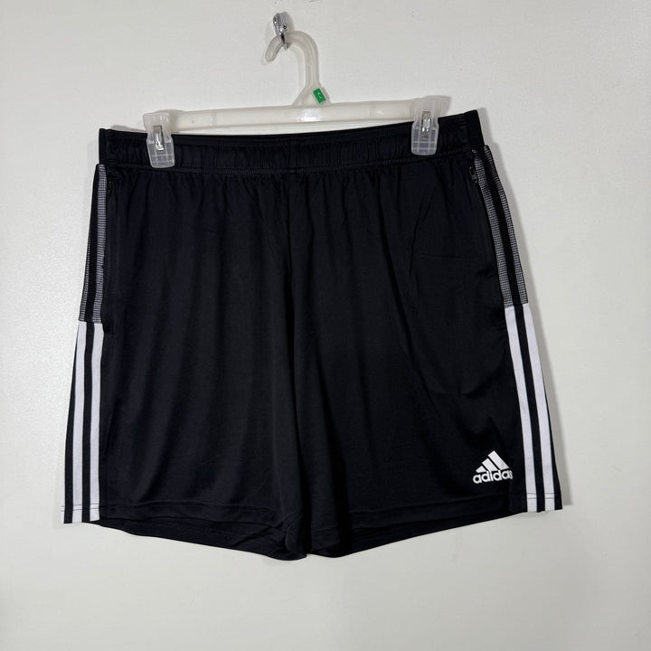 ADIDAS PRIMEGREEN SPORT SHORT WITH SIDE ZIP POCKETS BLACK COLOUR
