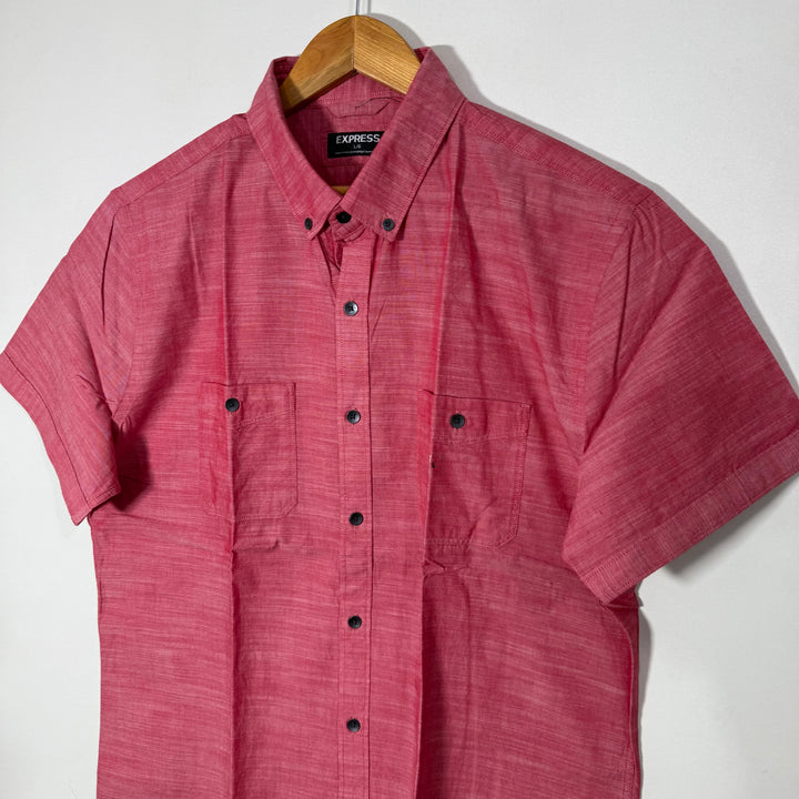 EXPRESS BUTTON DOWN HALF SLEEVES SHIRT