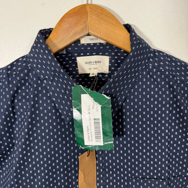 JULIAN & MARK PRINTED COTTON SHIRT BRAND NEW