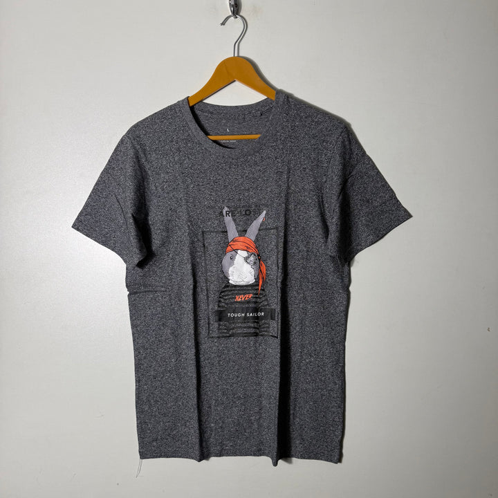 HOTWIND COTTON TSHIRT GREY COLOUR