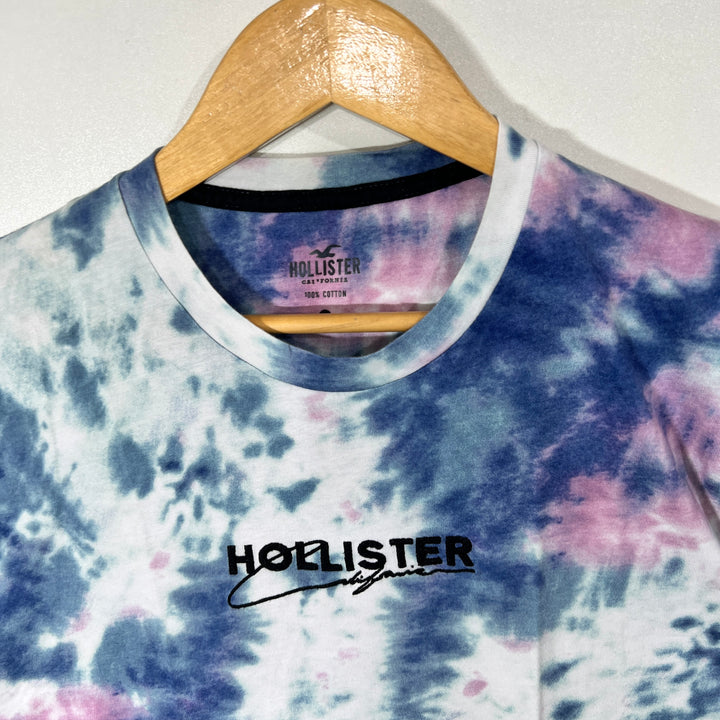 HOLLISTER TYE DYE COTTON TSHIRT