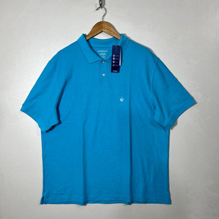 SADDLEBRED COMFORT FLEX COTTON POLO TSHIRT BRAND NEW