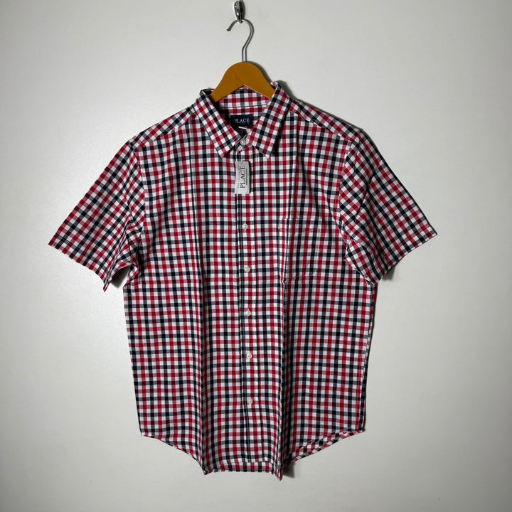 PLACE HALF SLEEVES CHECKERED SHIRT BRAND NEW