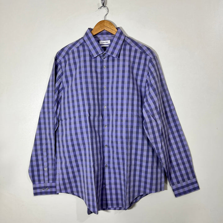 CALVIN KLEIN SLIM FIT SEMI FORMAL SHIRT