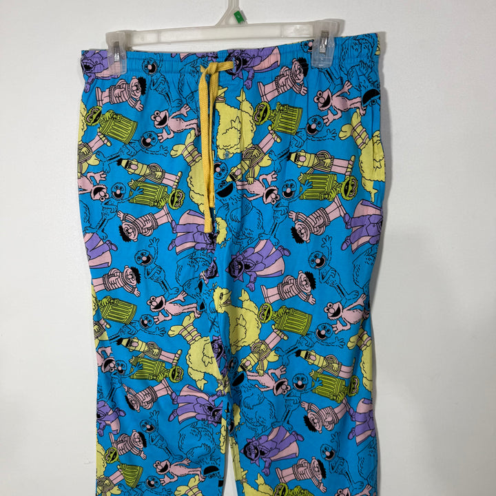 SESAME STREET PRINTED COTTON JARSEY LOUNGEWEAR TROUSER