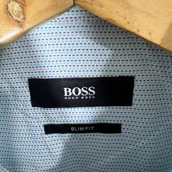 HUGO BOSS SLIM FIT SEMI FORMAL SHIRT