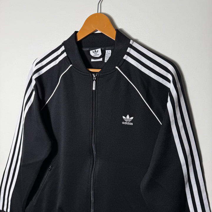 ADIDAS ORIGINALS WOMEN SPORT JACKET INNER FLEECE BLACK COLOUR