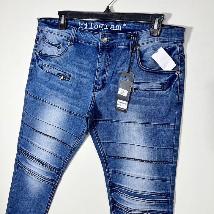 KILOGRAM DLIM FIT DENIM PANT BRAND NEW WITH STRETCH