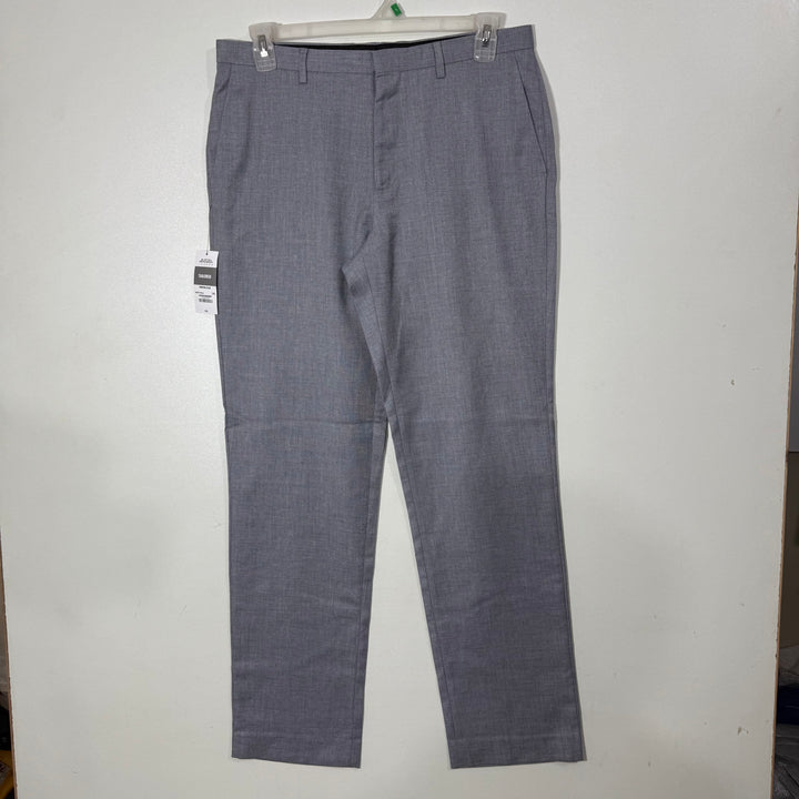 BURTON MENSWEAR LONDON STRAIGHT FIT DRESS PANT BRAND NEW WITHOUT STRETCH GREY COLOUR