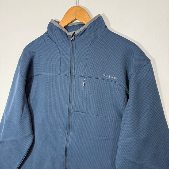 COLUMBIA FULL ZIP KNITWEAR JACKET INNER FLEECE