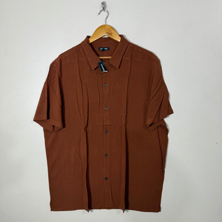 EXPRESS SAFARI COLLAR HALF SLEEVES HAWAI SHIRT BRAND NEW