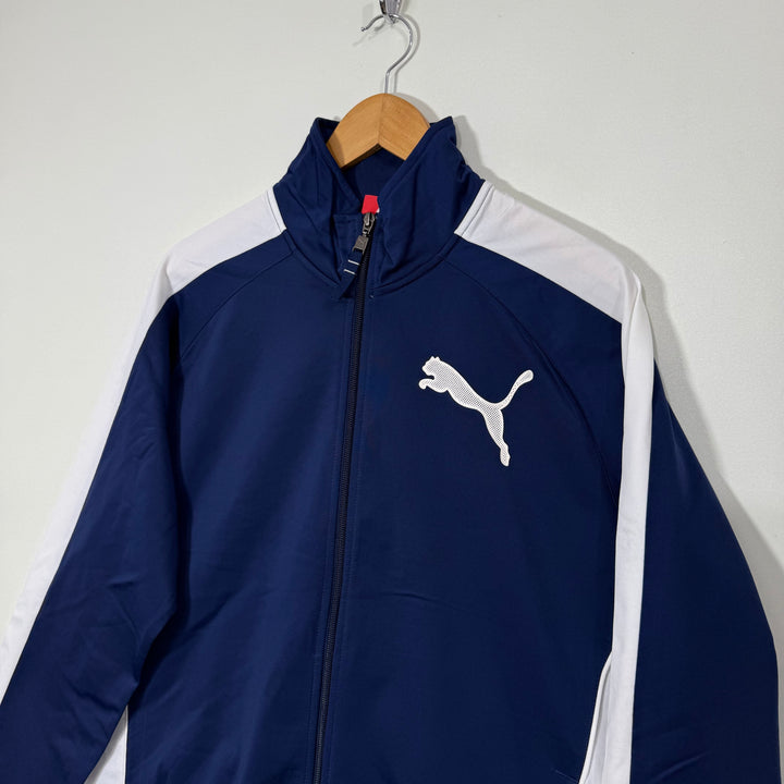 PUMA SPORT JACKET INNER FLEECE BLUE COLOUR