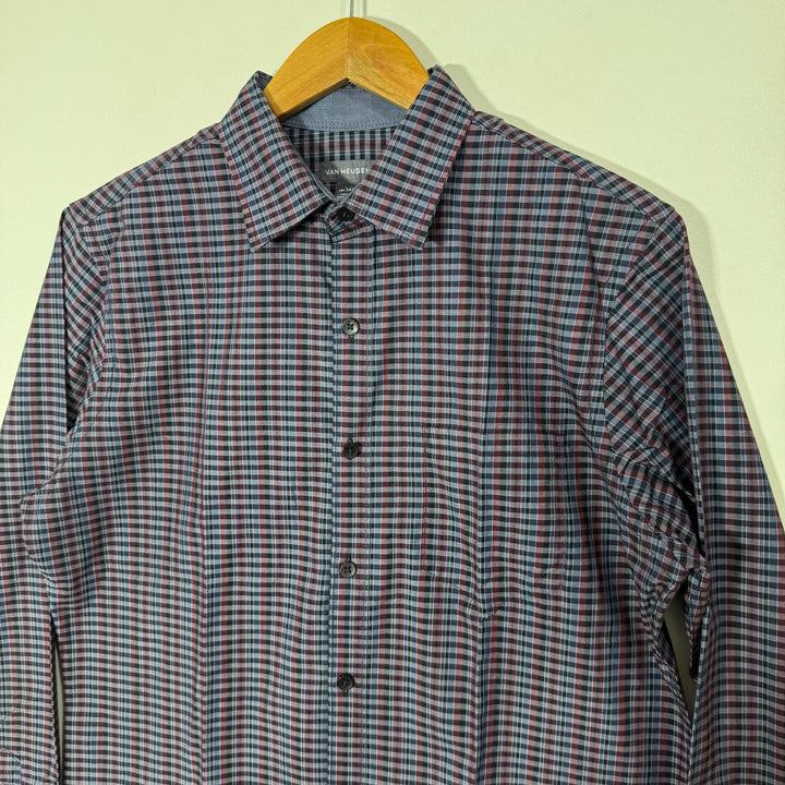 VAN HEUSEN CHECKERED SHIRT