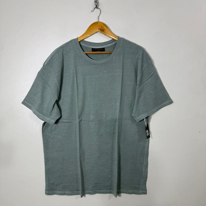 NO BOUNDARIES OVERSIZED DROOPED SHOULDER COTTON TSHIRT