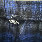 EDDIE BAUER FLANNEL COTTON CHECKERED LOUNGEWEAR TROUSER BRAND NEW