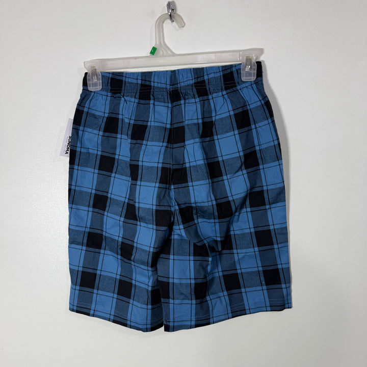 SONOMA COTTON CHECKERED SHORT BRAND NEW