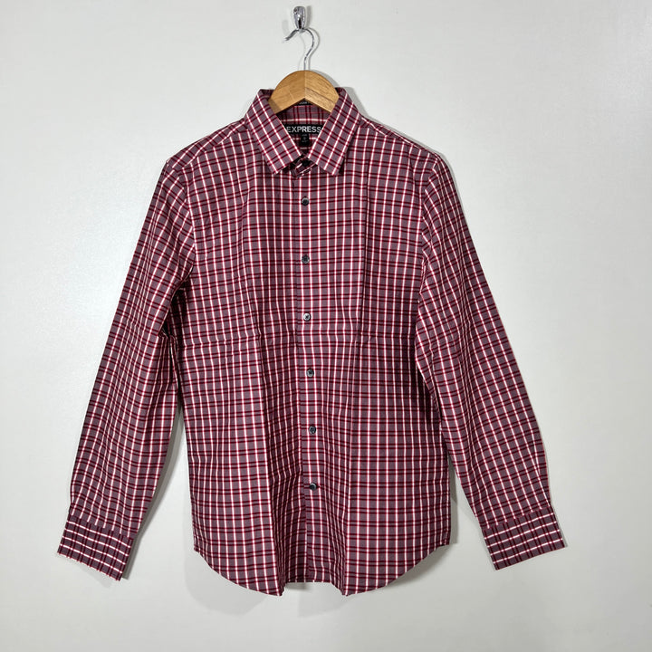 EXPRESS MODERN FIT CADUAL COTTON SHIRT