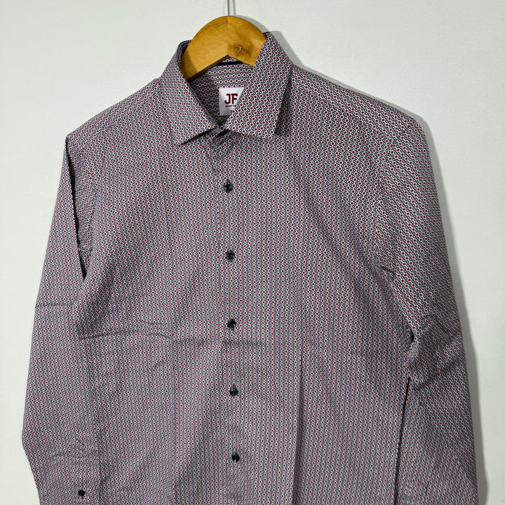 JIMMY FOX PRINTED COTTON SHIRT