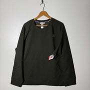 REEBOK SWEATSHIRT BRAND NEW GREEN COLOUR INNER FLEECE
