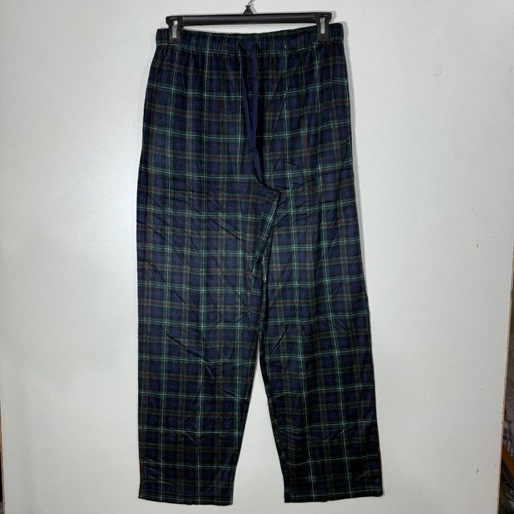 IZOD FLANNEL SOFT TOUCH CHECKERED TROUSER