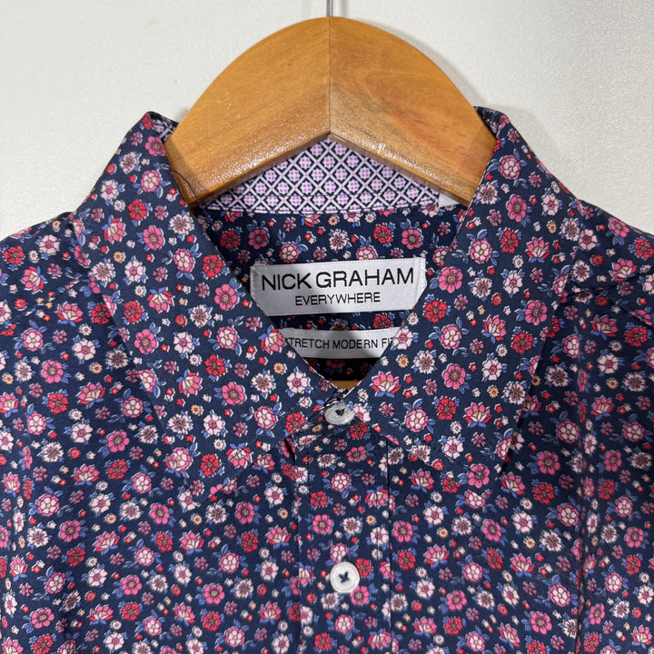 NICK GRAHAM HALF SLEEVES PERFORMANCE SHIRT BRAND NEW WITH STRETCH