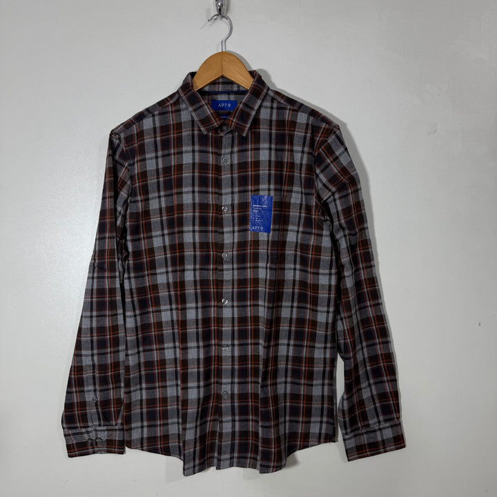 APT.9 SERIOUSLY SOFT CHECKERED SHIRT BRAND NEW