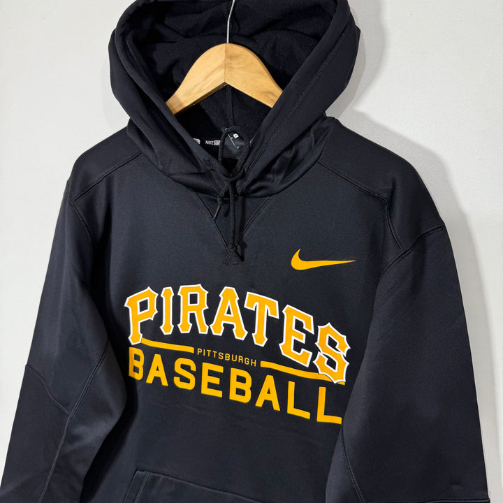 NIKE DRI FIT BASEBALL SPORT HOODIE INNER FLEECE