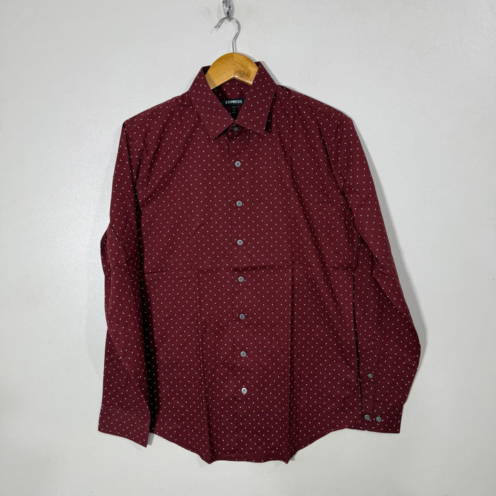 EXPRESS SLIM FIT COTTON SHIRT