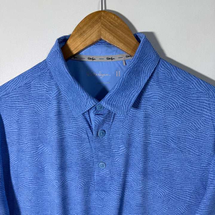 WALTER HAGEN PRINTED SPORT POLO TSHIRT