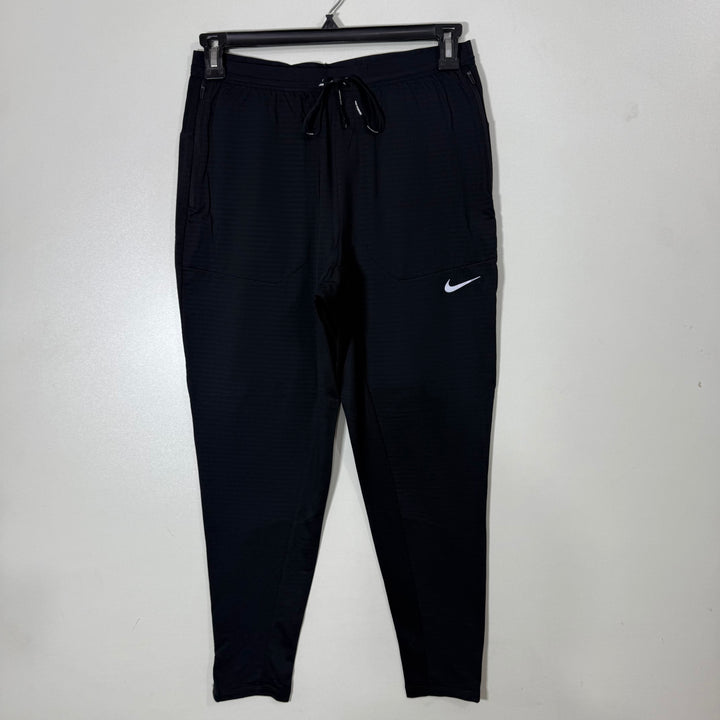 NIKE RUNNING DRI FIT SPORT TROUSER WITH SIDE ZIP POCKETS BLACK COLOUR