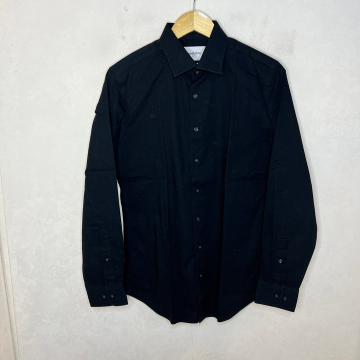 GOOD FELLOW &CO COTTON SHIRT WITH STRETCH