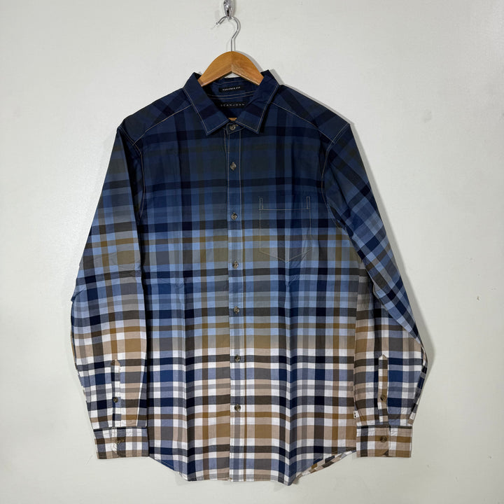 SEANJOHN TAILORED FIT CASUAL COTTON SHIRT